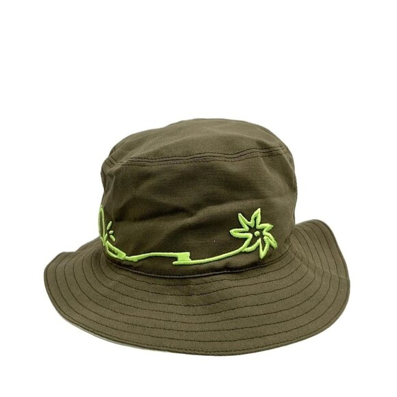 h DIOR/ChristianDior Khaki Canvas Hat
